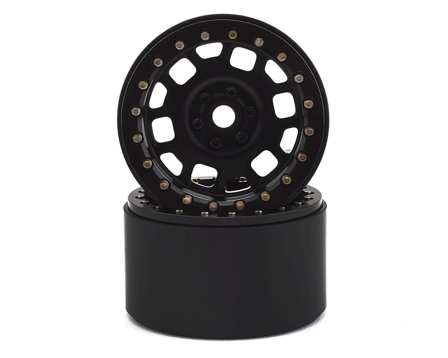 Roues SSD RC 2.2 Contender Beadlock (Noir) (2)