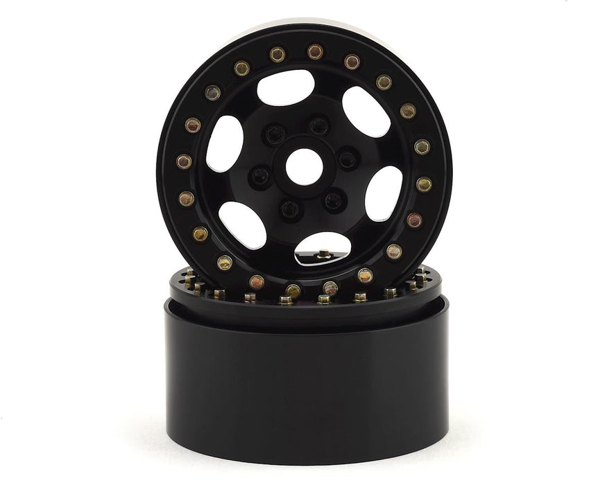 SSD RC 1.9"" Rugged Beadlock Wheels (Black) (2)