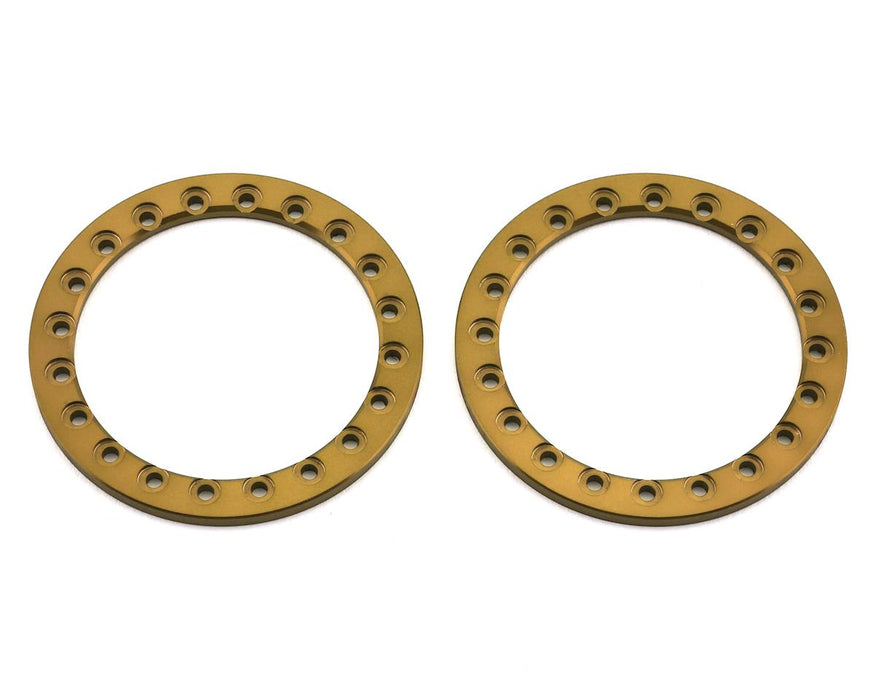 SSD RC 1.9"" Aluminum Beadlock Rings (Gold) (2)