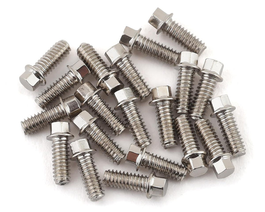 SSD RC 2x5mm Scale Hex Bolts (Silver) (20)