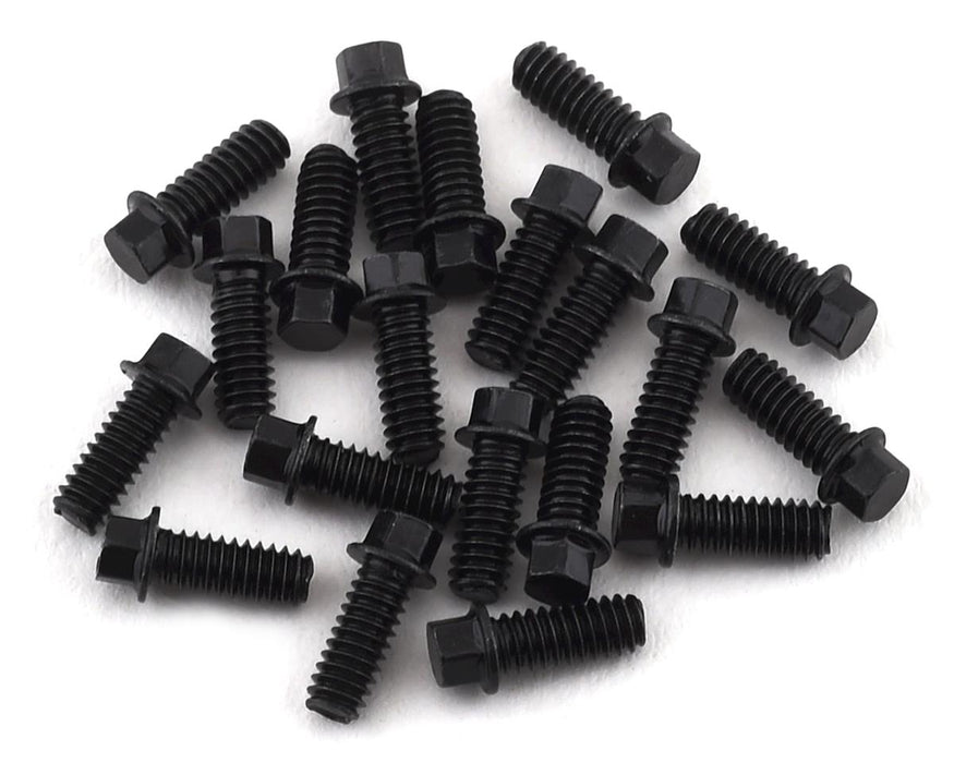 SSD RC 2x5mm Scale Hex Bolts (Black) (20)