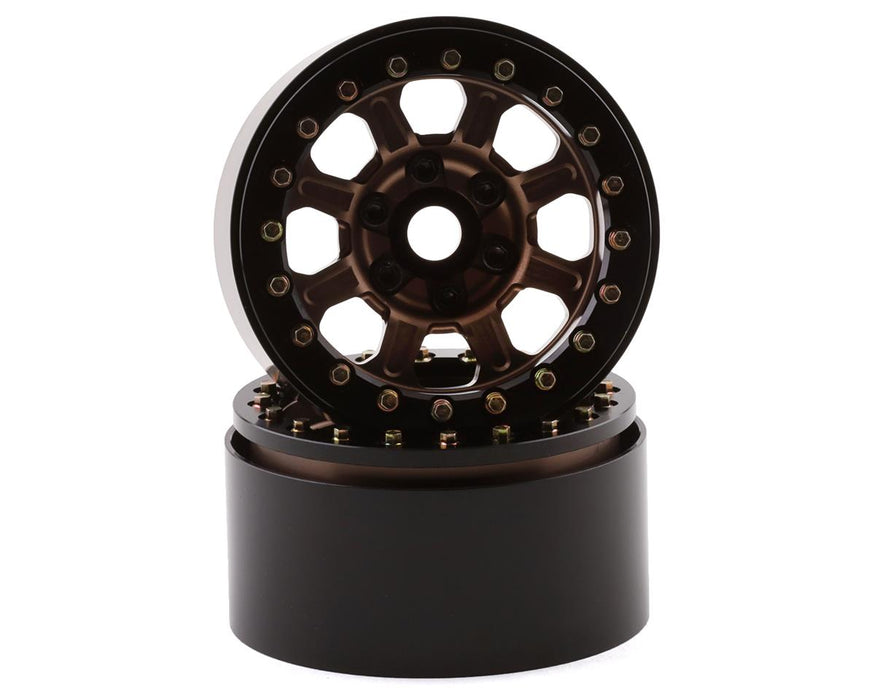 SSD RC Warrior 1.9" Beadlock Crawler Wheels (Bronze) (2)