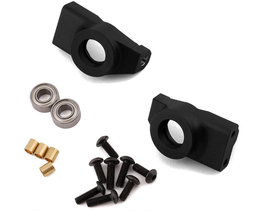 SSD RC Enduro HD Aluminum Knuckles (Black) (2)