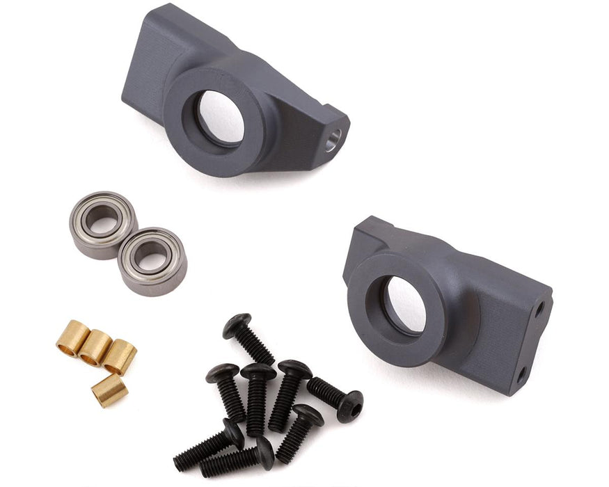 SSD RC Enduro HD Aluminum Knuckles (Grey) (2)