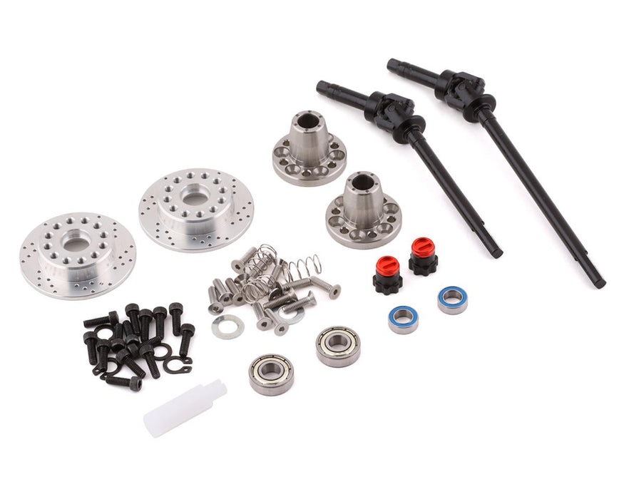 SSD RC Trail King/Offset Front Manual Locking Hub Kit