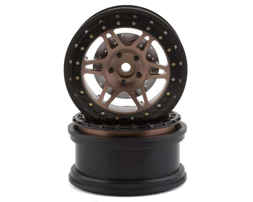 Roues SSD RC 2,9" Prospect Beadlock (Bronze) (2)