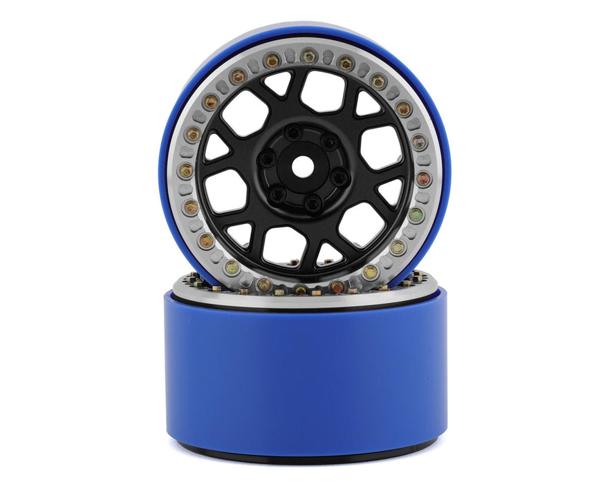 SSD RC 2.2” Boxer PL Beadlock Wheels (Black) (2)