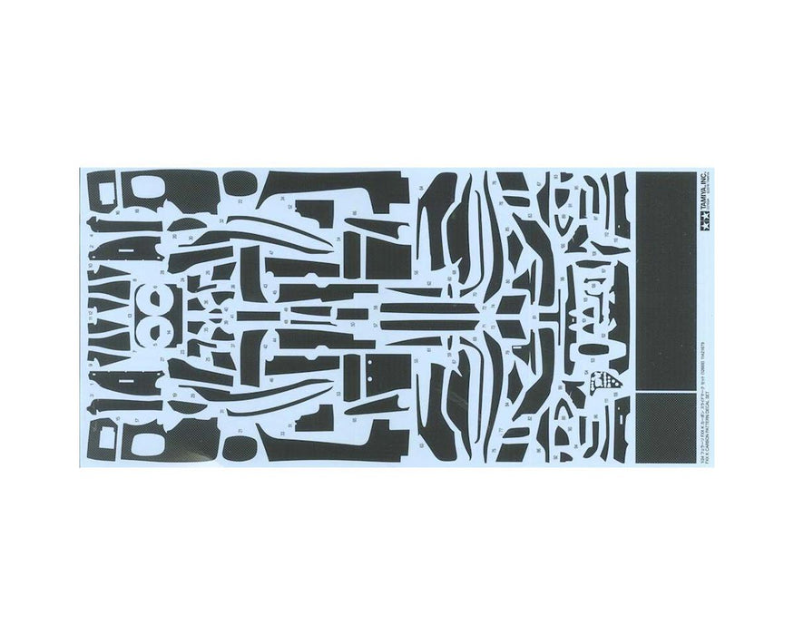 Tamiya 1/24 FXX K Carbon Pattern Decal Set