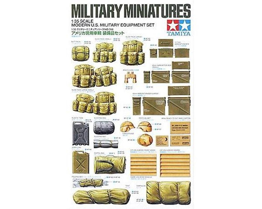 Ensemble d'équipement militaire américain Mod 1/35