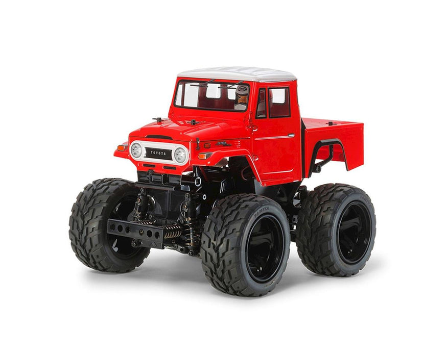 Tamiya Toyota Land Cruiser 40 Pickup peint en rouge (GF-01)