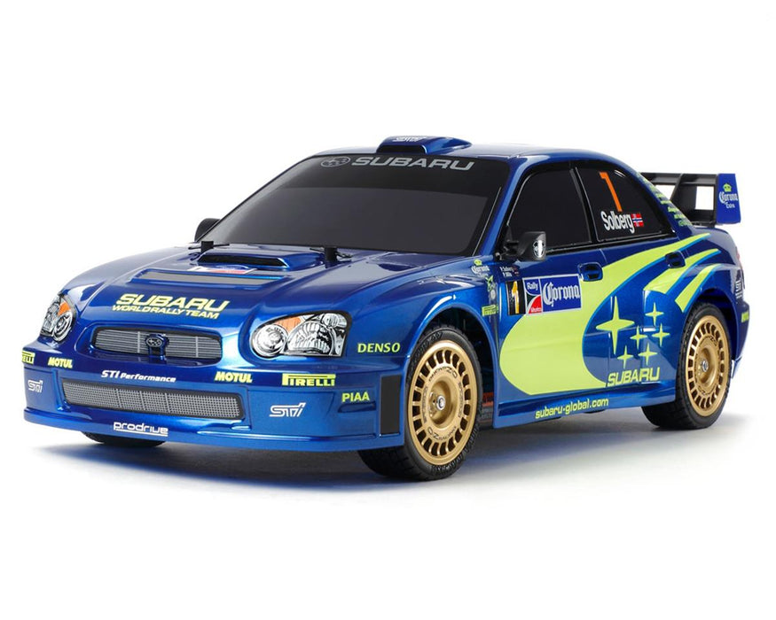 Tamiya Subaru Impreza Mexique 2004 1/10 4WD Kit de voiture de tourisme électrique (TT-01E)