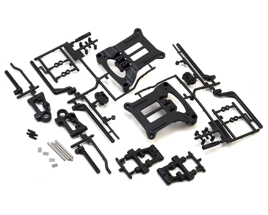 Jeu de bras de suspension Tamiya TT-01D "B Parts"