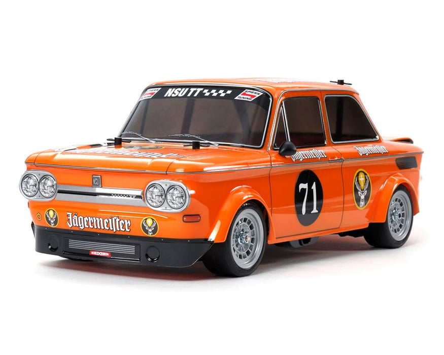 Tamiya NSU TT Jagermeister Body Set (Clair)