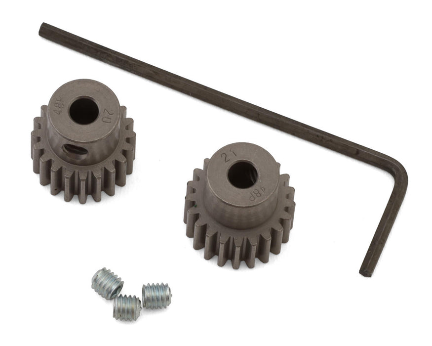 Tamiya 48P Metal Pinion Gears (3.17mm Bore) (20T/21T)