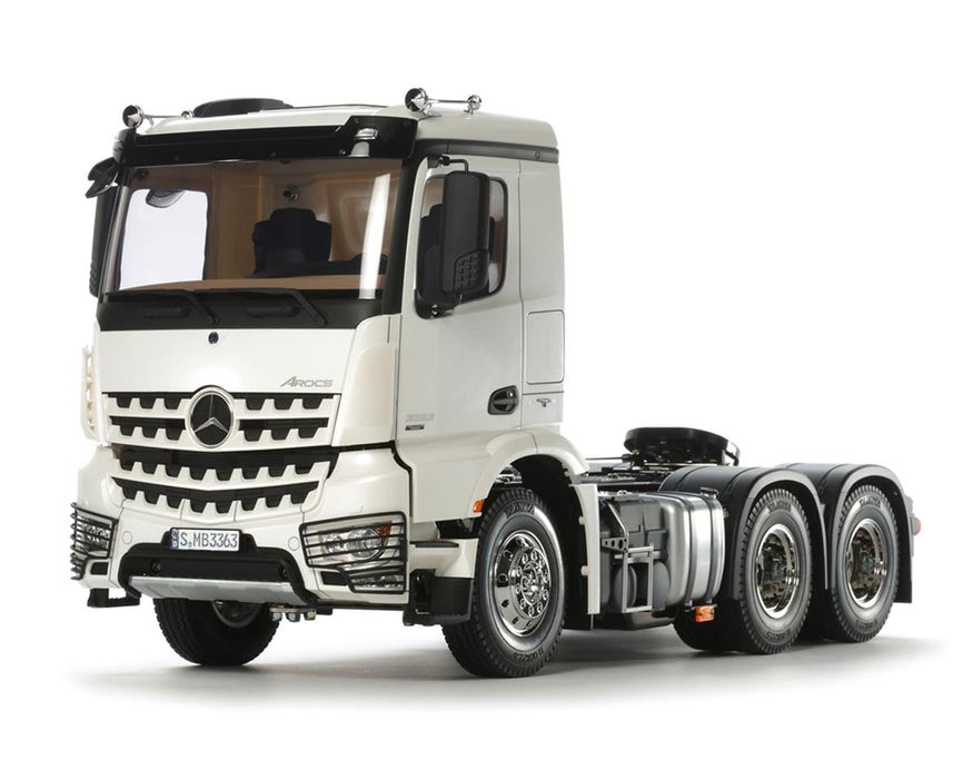 Tamiya 1/14 Mercedes-Benz Actros 3363 Semi Kit (Blanc sidéral)