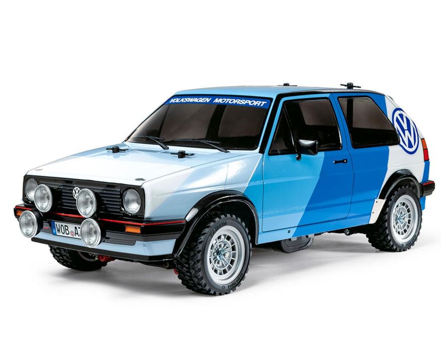 Kit de voiture de rallye électrique Tamiya Volkswagen Golf MK2 GTI 16V 1/10 4WD (MF-01X)