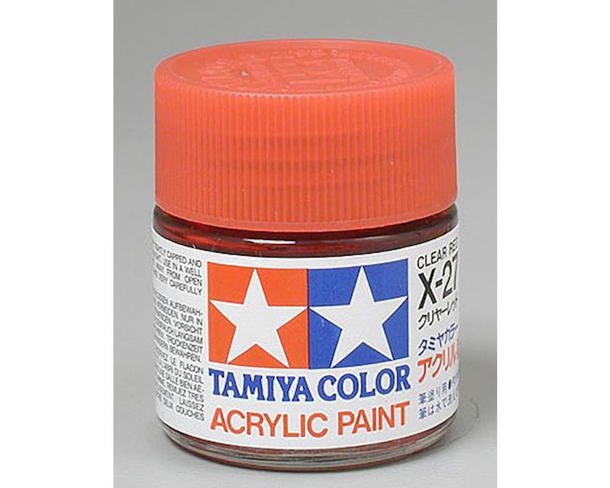 Acrylique X27 Brillant, Rouge Clair