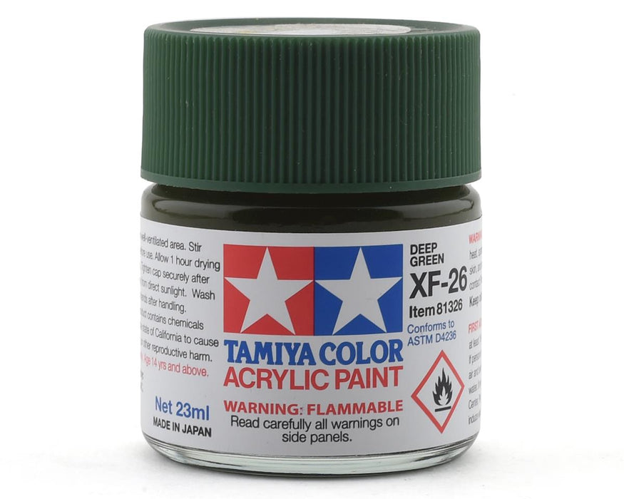 Acrylique XF26 plat, vert foncé