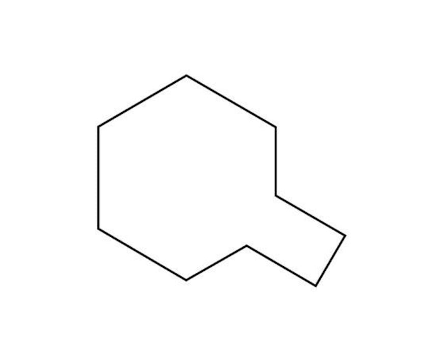 Acrylique Mini X-35 Transparent Semi Brillant Flacon de 10 ml