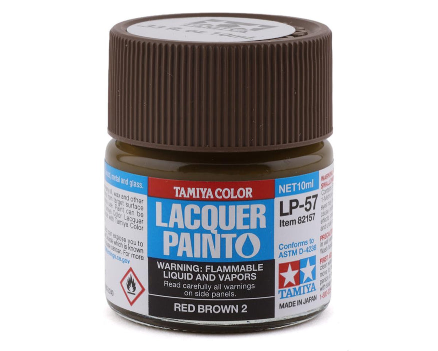 Peinture Laque LP-57 Rouge Brun 2 10 ML