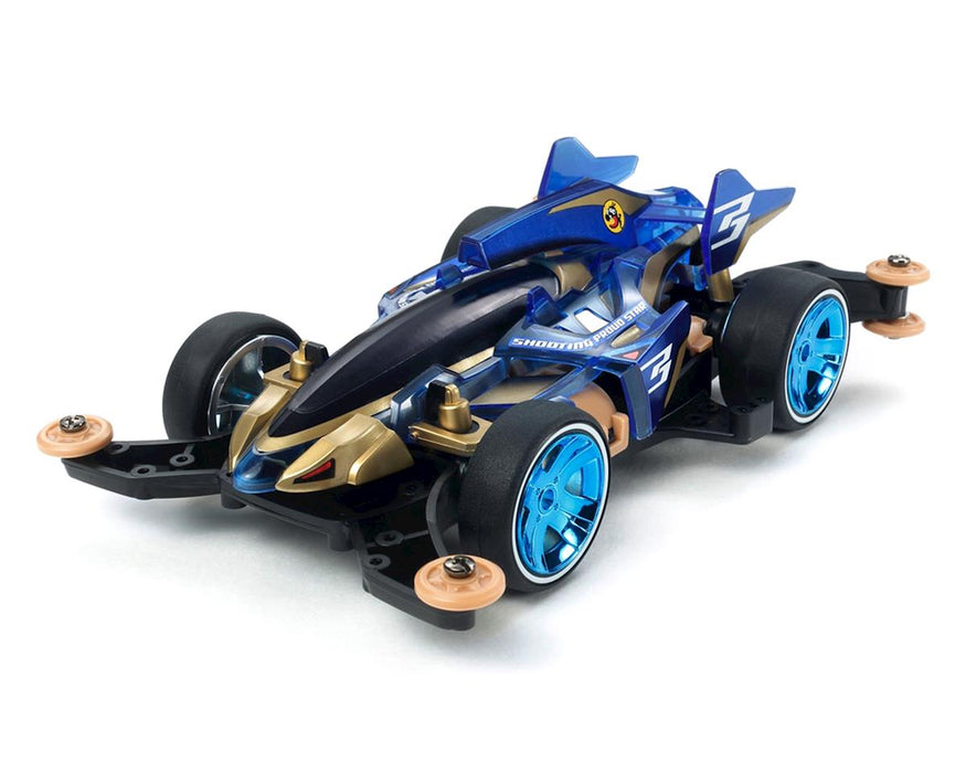 Tamiya 1/32 JR Shooting Proud Star Bleu Mini 4WD Kit