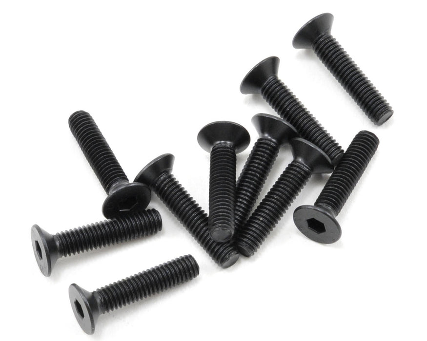 Flat Head Hex Screw M3x14mm (10)