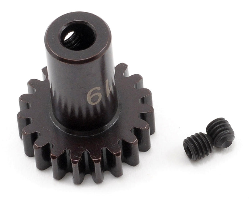 Pignon à tige longue Tekno RC Mod1 en acier trempé avec alésage de 5 mm (19 dents)