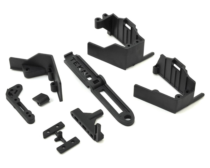 Tekno RC EB410/ET410 Side Guard & Servo Mount Set