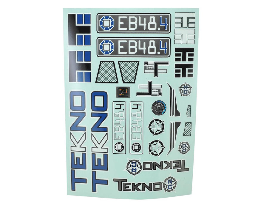 Tekno RC EB48.4 Decal Sheet