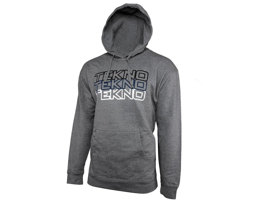 Sweat à capuche Tekno RC Gris "Stacked" (L)