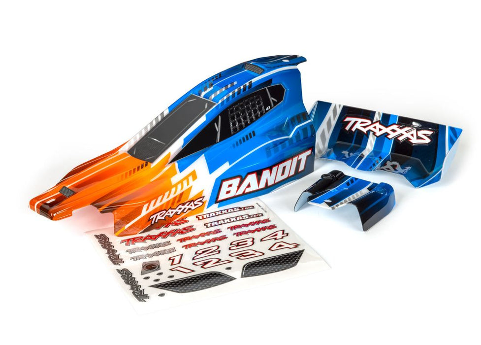 Carrosserie Traxxas, Bandit (convient également au Bandit VXL), orange (peint, décalcomanies appliquées)