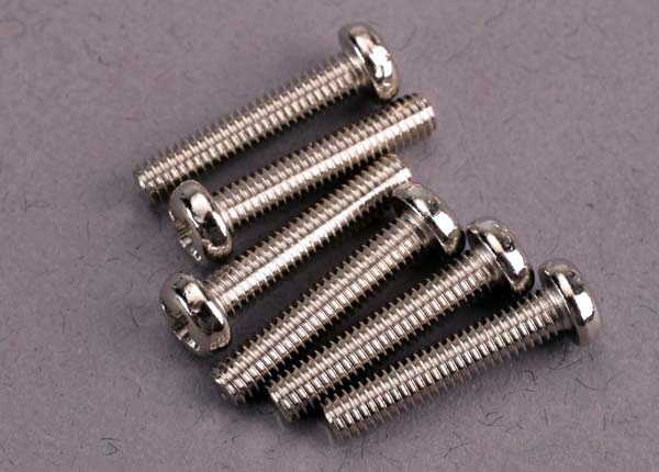 Traxxas 3x15mm Button Head Screws (6)