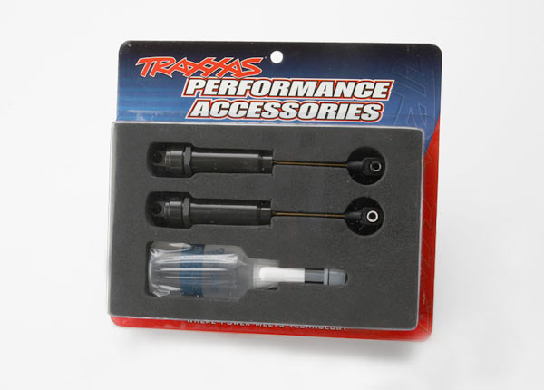 Traxxas Hard Anodized PTFE-Coated Big Bore Rear Shock Set (XX-Long) (2)