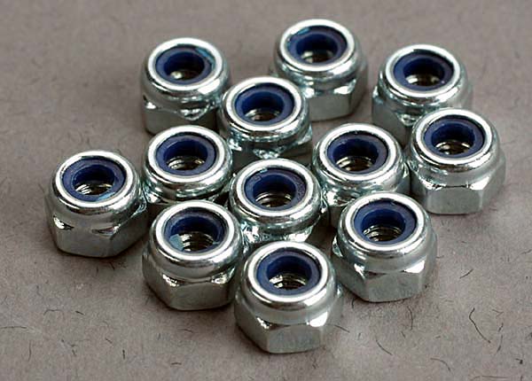 Traxxas 3mm Nylon Locknut (12)