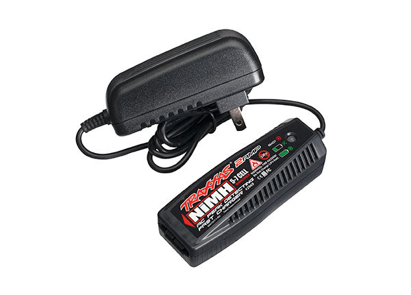 Chargeur Traxxas, CA, détection de crête NiMH 2 A (5-7 cellules, 6,0-8,4 volts, NiMH uniquement)