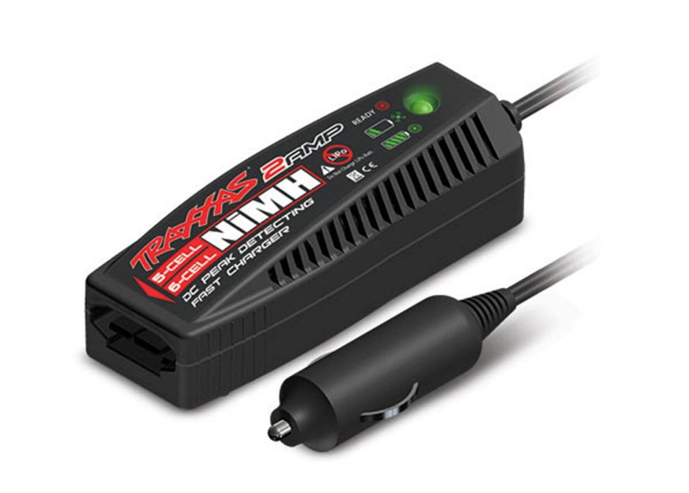 Chargeur Traxxas, CC, 2 A (5-6 cellules, 6,0-7,2 Volts, NiMH)