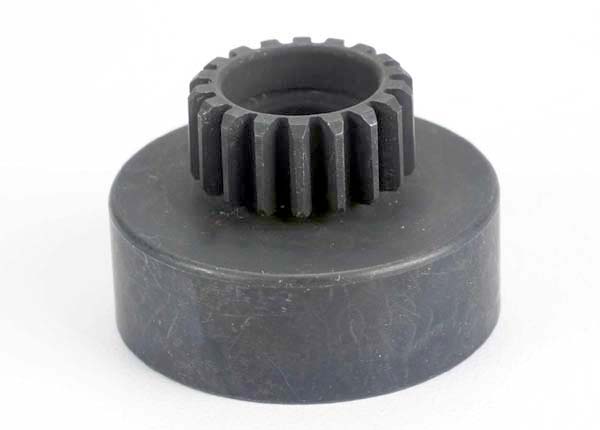 Traxxas Cloche d'embrayage, acier trempé (18 dents) (pas 32) (nécessite deux roulements à billes de 5 x 10 mm, pièce n° 4609) (N. Hawk/Buggy/Street)