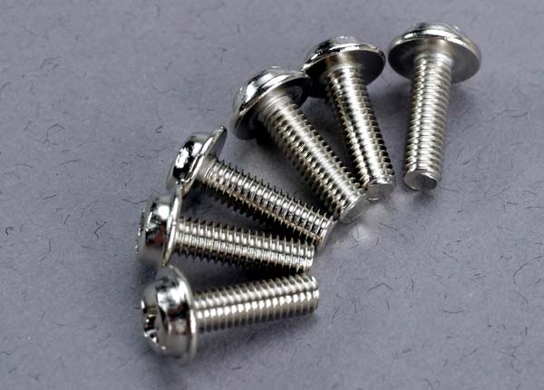 Traxxas 3x10mm Washer Head Phillips Screw (6)