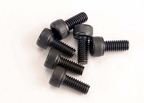 Vis hexagonales à tête cylindrique Traxxas 2,5 x 6 mm (6)