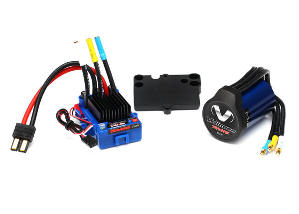 Traxxas Velineon VXL-3s Brushless Power System, waterproof (includes VXL-3s waterproof ESC, Velineon 3500 motor, and speed control mounting plate (part #3725))