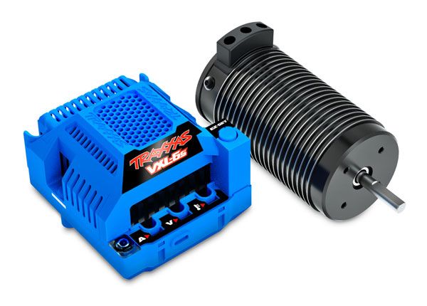 Système d'alimentation sans balais Traxxas Velineon VXL-6S, étanche (comprend ESC VXL-6S et moteur 2000 Kv, 77 mm)