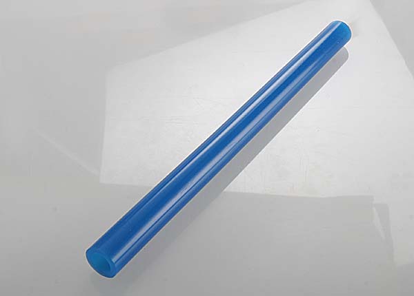 Tube d'échappement Traxxas, silicone (bleu) (N. Stampede)