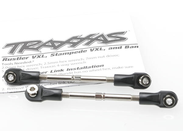 Traxxas 59mm Toe Link Turnbuckle (2) (VXL)