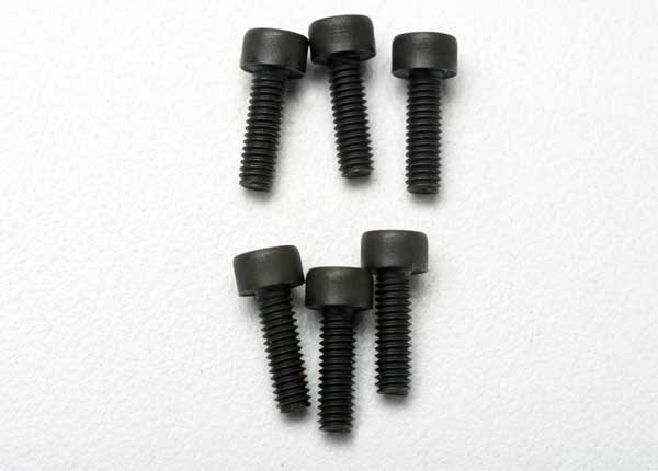 Traxxas 2.5x8mm Cap-Head Machine Screws (6)