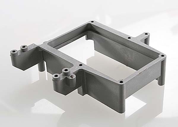 Traxxas Fuel Tank Box (Holder)/ Throttle Servo Mount (Grey)