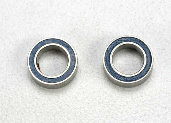 Traxxas Ball Bearing, Blue Rubber Sealed (5x8x2.5mm) (2)