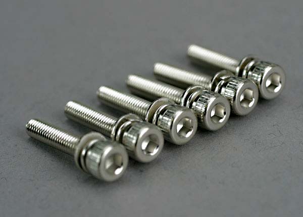 Traxxas 3X15mm Cap Head Screws (6)