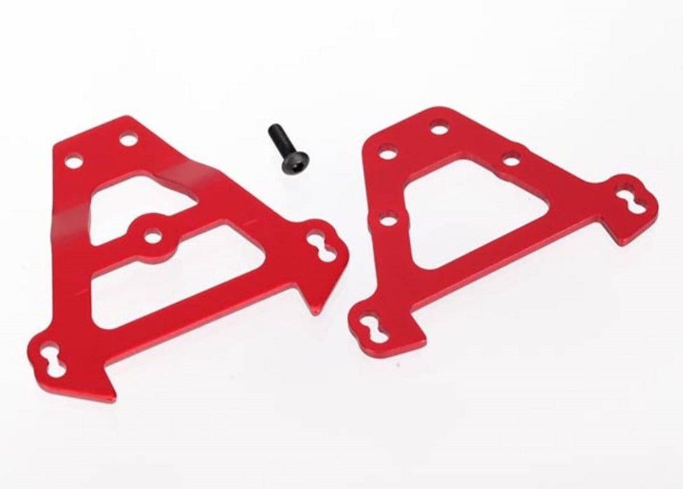 Traxxas Aluminum Bulkhead Tie Bars (Red)