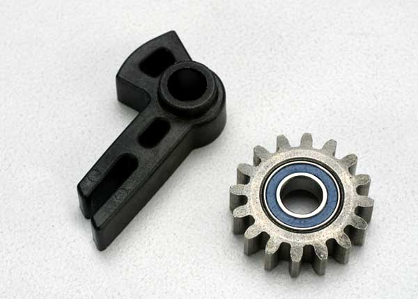 Traxxas Gear, Idler/ Idler Gear Support/ Bearing (Pressed In)