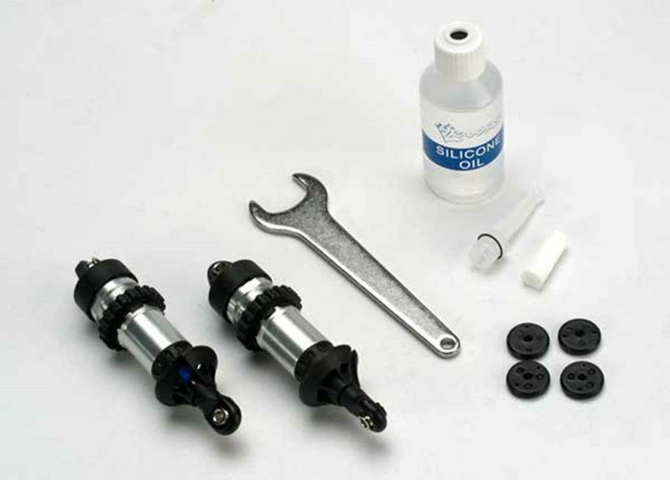 Traxxas Assembled Aluminum GTR Shock Set without Springs (2)